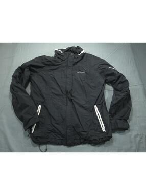 Columbia Jacket Womens Extra Large Black Coat Bugaboo Interchange Full Zip